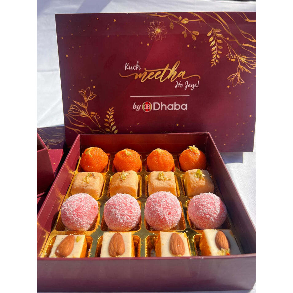 Chef's Mithai Collection Set - 16 Pieces