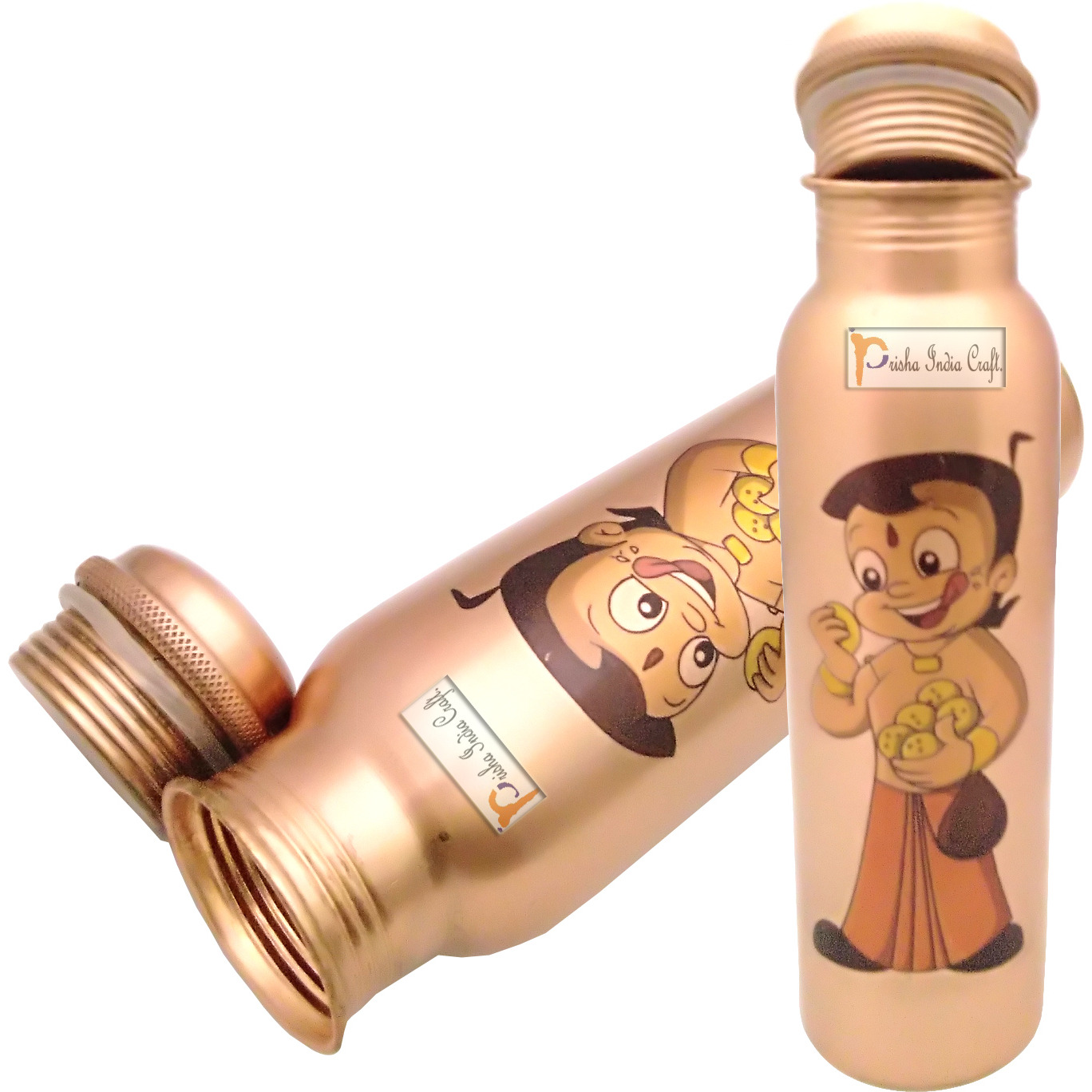 Buy Online Prisha India Craft Digital Printed Pure Copper Water