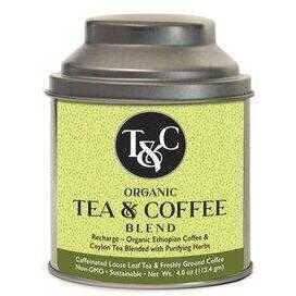 Recharge Organic Tea & Coffee Blend - Tin - 4 Oz (113.4 Gm)