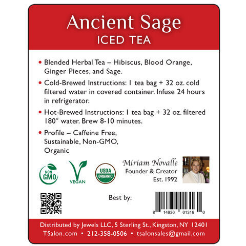 Ancient Sage Iced Tea - 1.13 Oz (32 Gm)