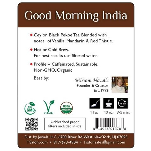 Good Morning India - Black Tea - 2 Oz (56.70 Gm)