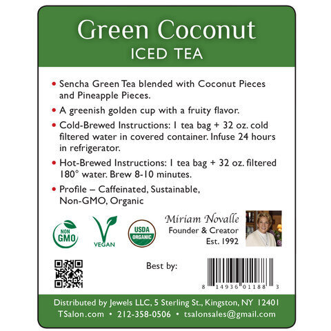 Green Coconut Iced Tea - 1.13 Oz (32 Gm)