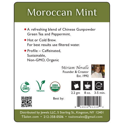 Moroccan Mint - Green Tea - 18 Tea Bags