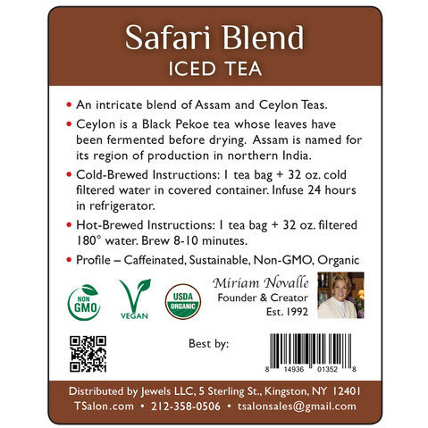 Safari Blend Iced Tea - 1.13 Oz (32 Gm)