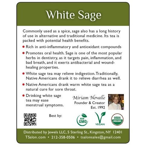 White Sage - 4 Oz (113.4 Gm)