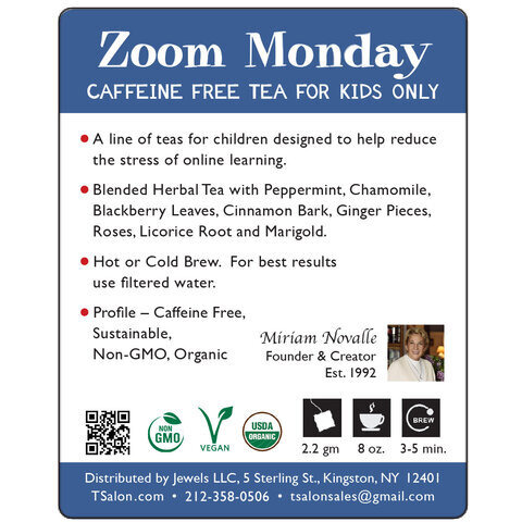 Zoom Monday - Caffeine Free Tea For Kids - 0.39 Oz (11 Gm)