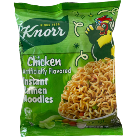 Knorr Chicken Flavored Instant Ramen Noodles - 66 Gm (2.3 Oz)