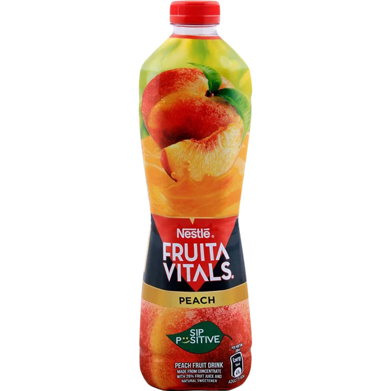 Nestle Peach Fruit Drink - 1 L (33.8 Fl Oz)