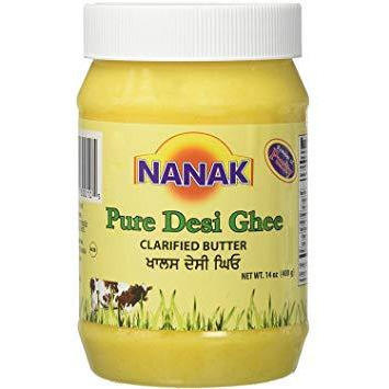 Nanak Pure Desi Ghee - 400 Gm (14 Oz)