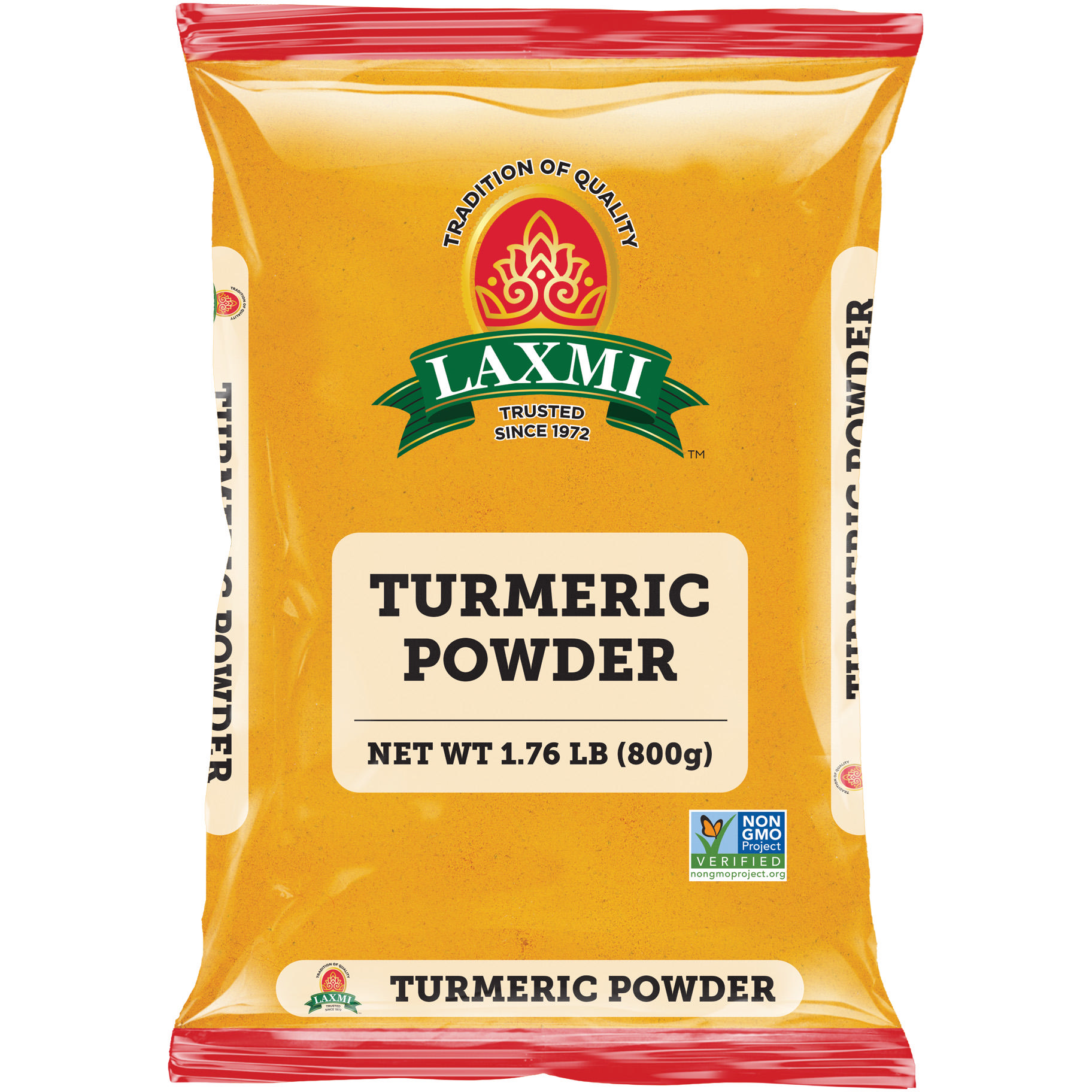 Laxmi Turmeric Poder - 800 Gm (1.76 Lb)