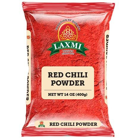 Laxmi Red Chilli Poder - 14 Oz (400 Gm)