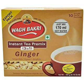 Wagh Bakri Instant Seetened Ginger Tea - 260 Gm (9.17 Oz)