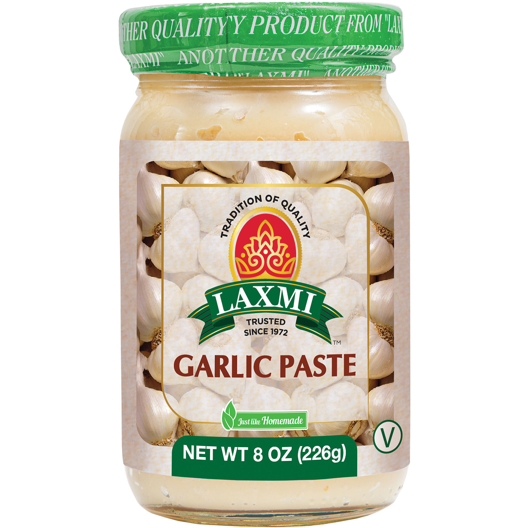 Laxmi Garlic Paste - 8 Fl Oz (237 Ml)