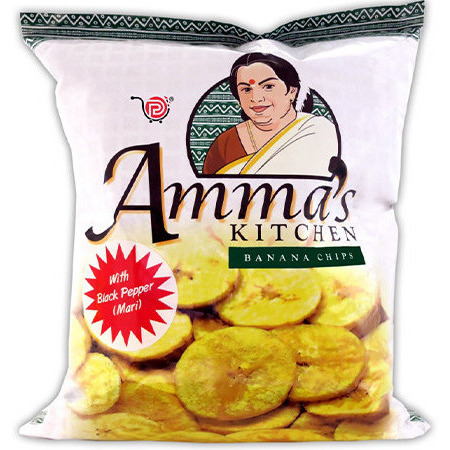 Amma's Kitchen Banana Chips Mari - 10 Oz (285 Gm)