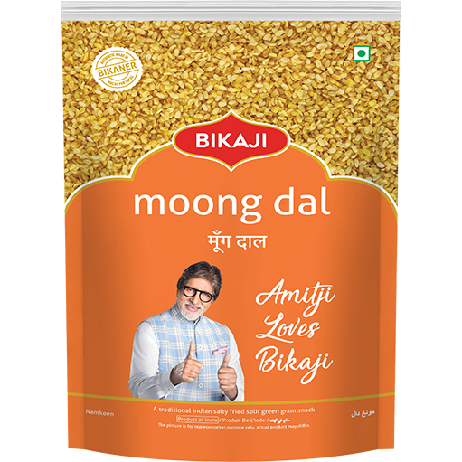 Bikaji Moong Dal - 400 Gm (14.1 Oz)