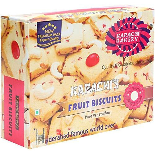 Karachi Bakery Fruit Biscuits - 400 Gm (14 Oz)