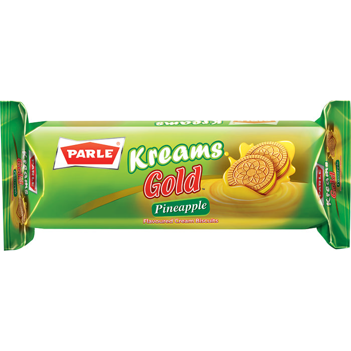 Parle Kreams Gold Pineapple - 66 Gm (2.3 Oz)