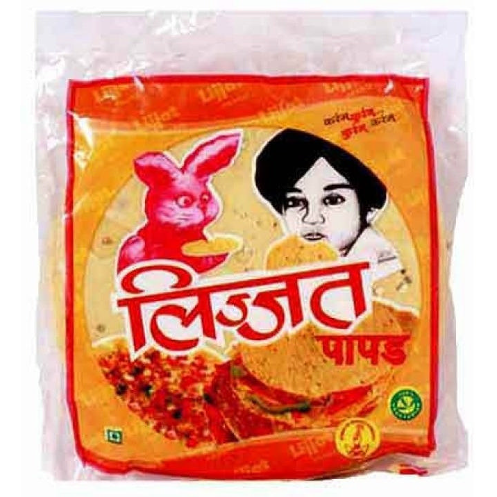 Lijjat Punjabi Masala Special Papad - 7 Oz (200 Gm)