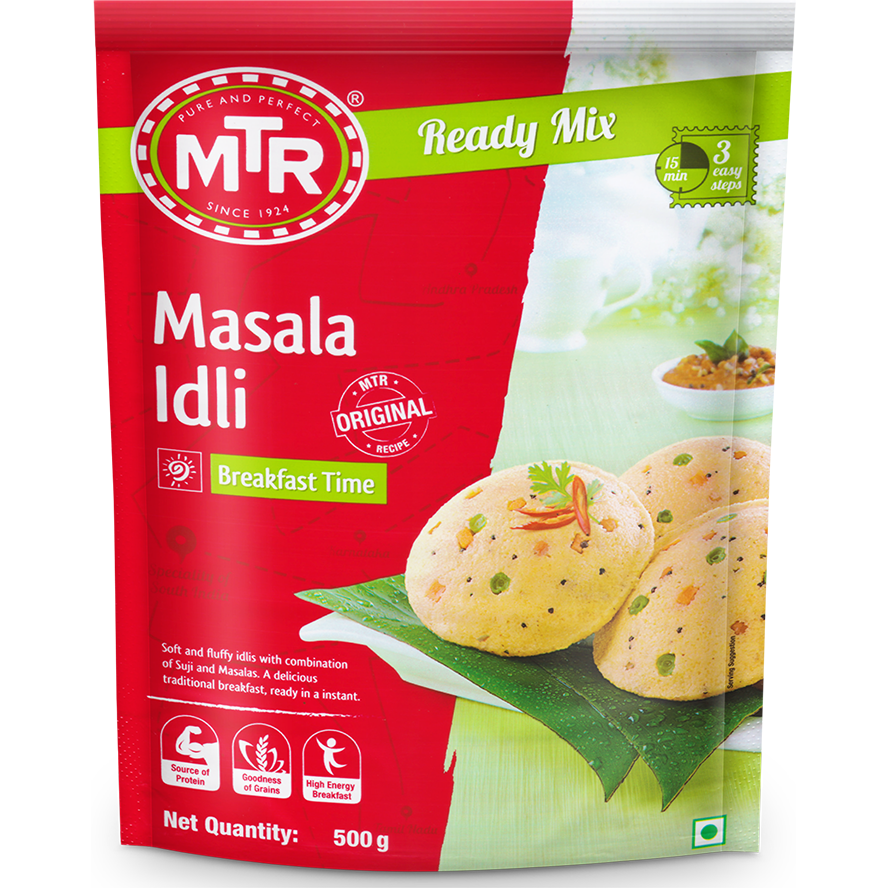 MTR Breakfast Mix Masala Rava Idli - 500 Gm (1.1 Lb)