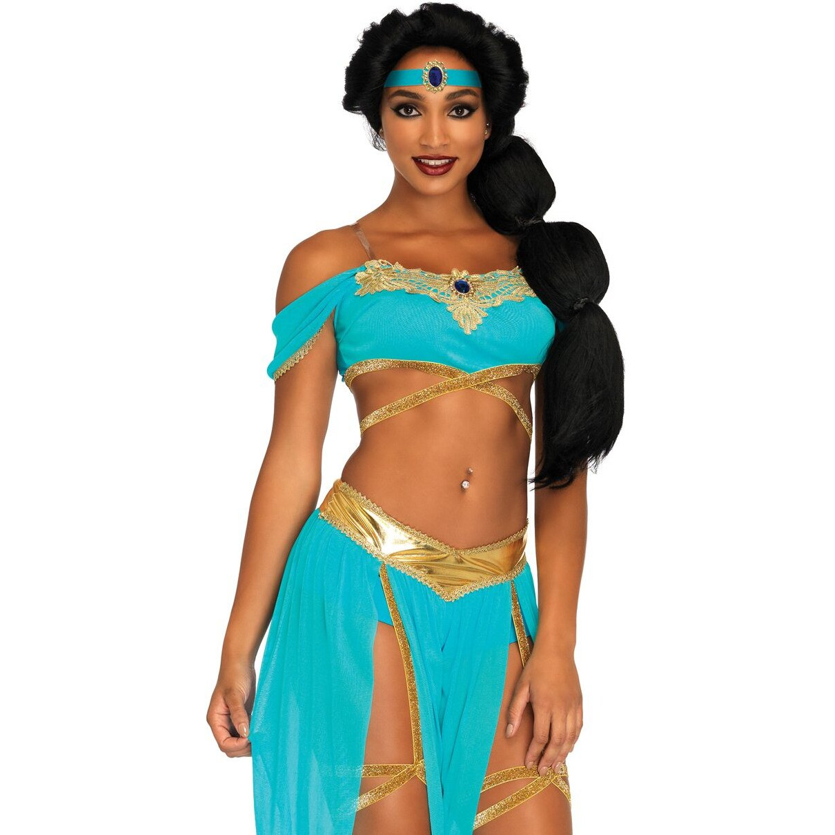 Leg Avenue Costume, Blue, Large