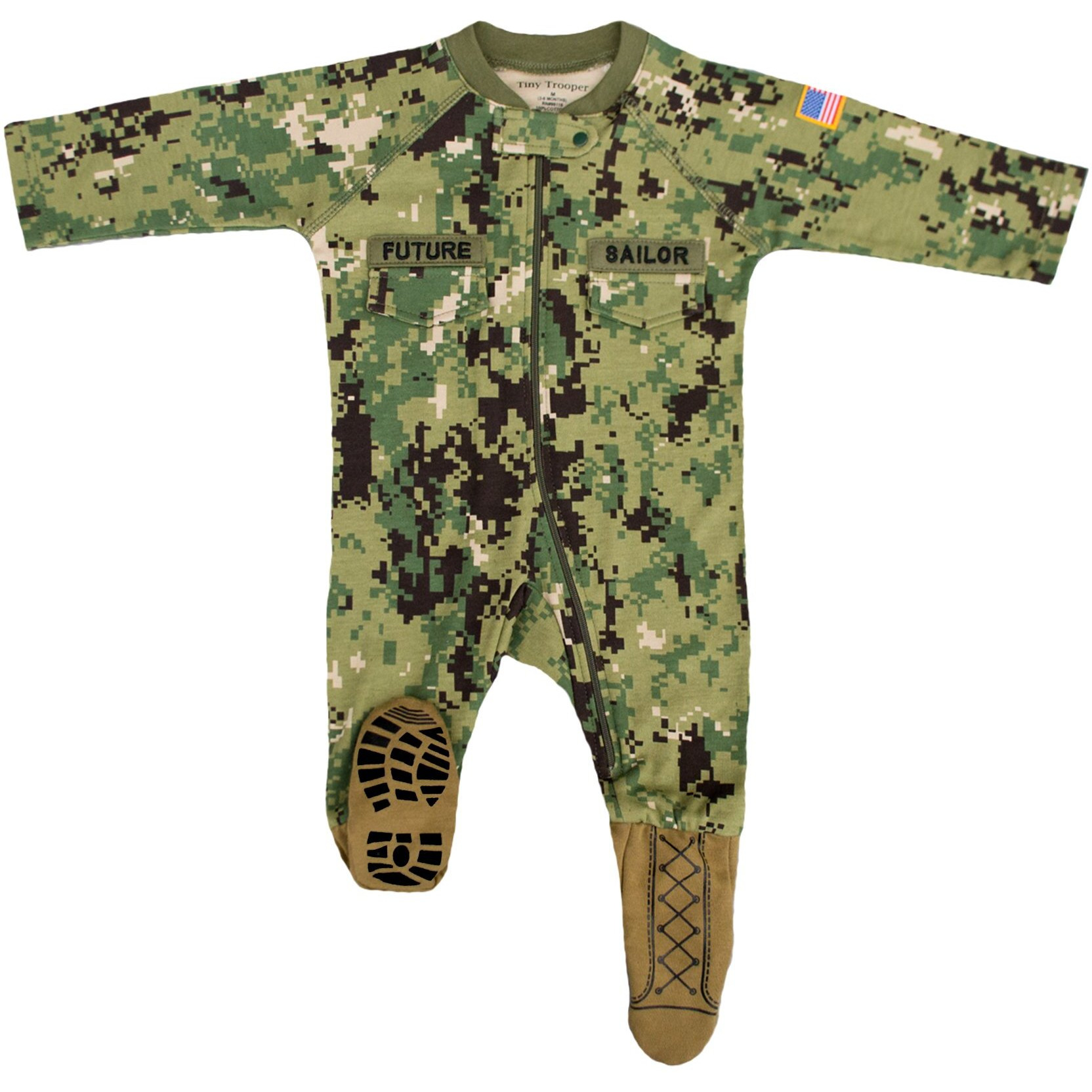 NAVY INFANT UNIFORM CRAWLER NWU III