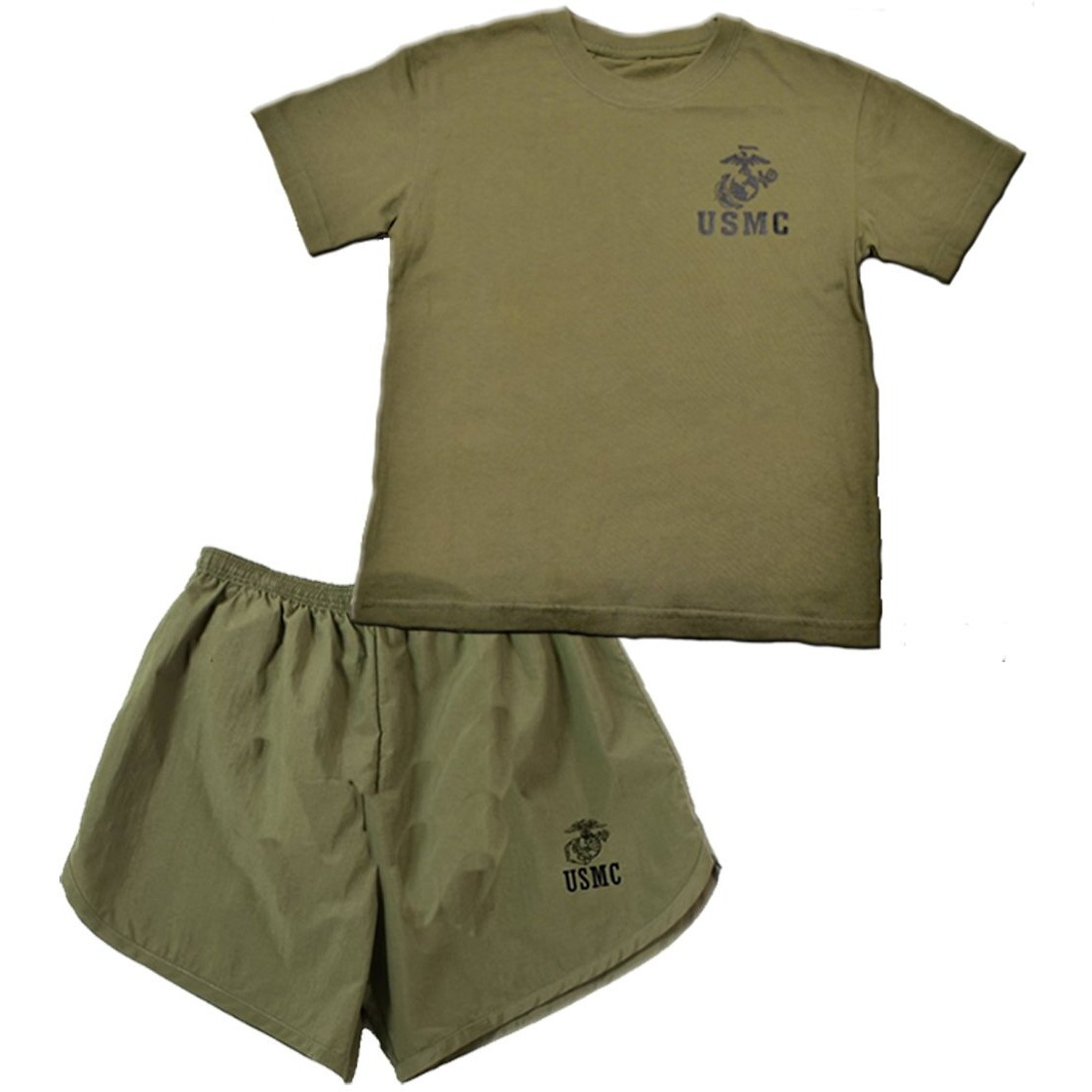 MARINE PT 2 PC SHORT SET