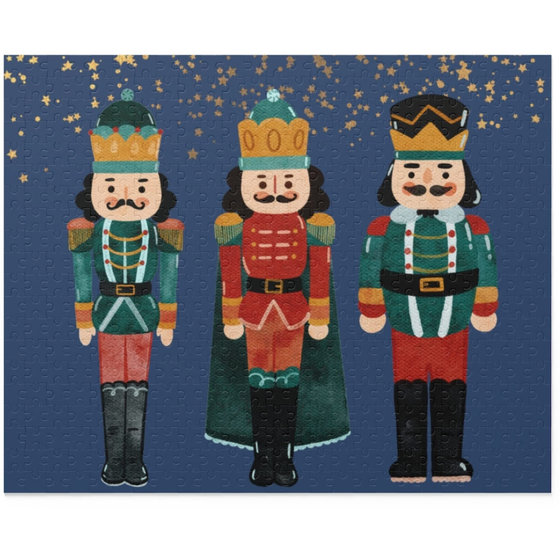 Onetify Christmas Nutcracker Jigsa Puzzle 500-Piece