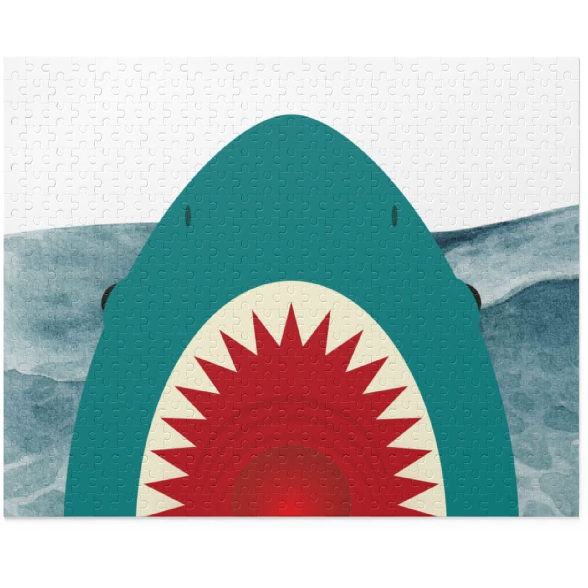 Onetify Shark Jas Jigsa Puzzle 500-Piece