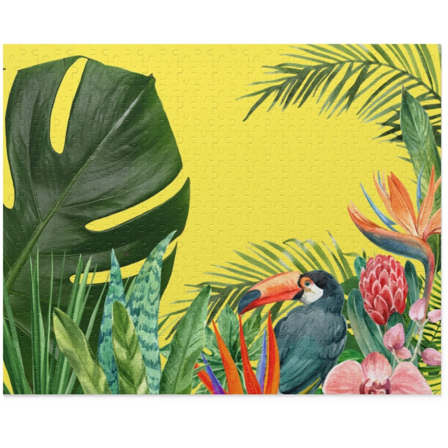 Onetify Tropical Toucan Jigsa Puzzle 500-Piece