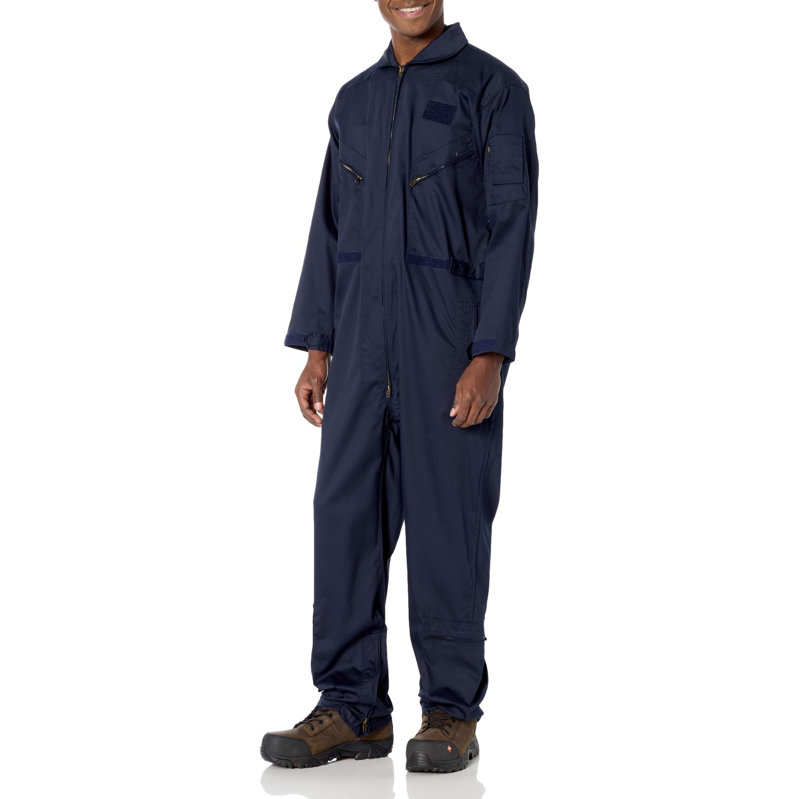 TRU-SPEC Men's 27-P Basic Flight Suit, Navy, Small Regular