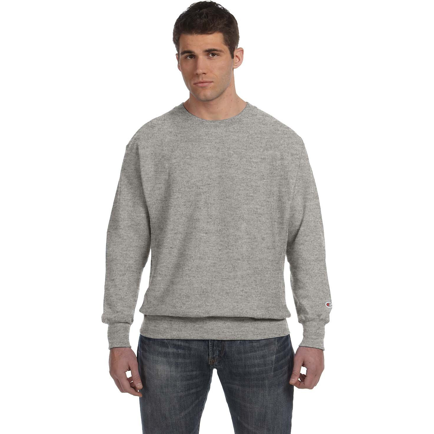 Champion Adult Reverse Weave Crew (Oxford Gray) (S)