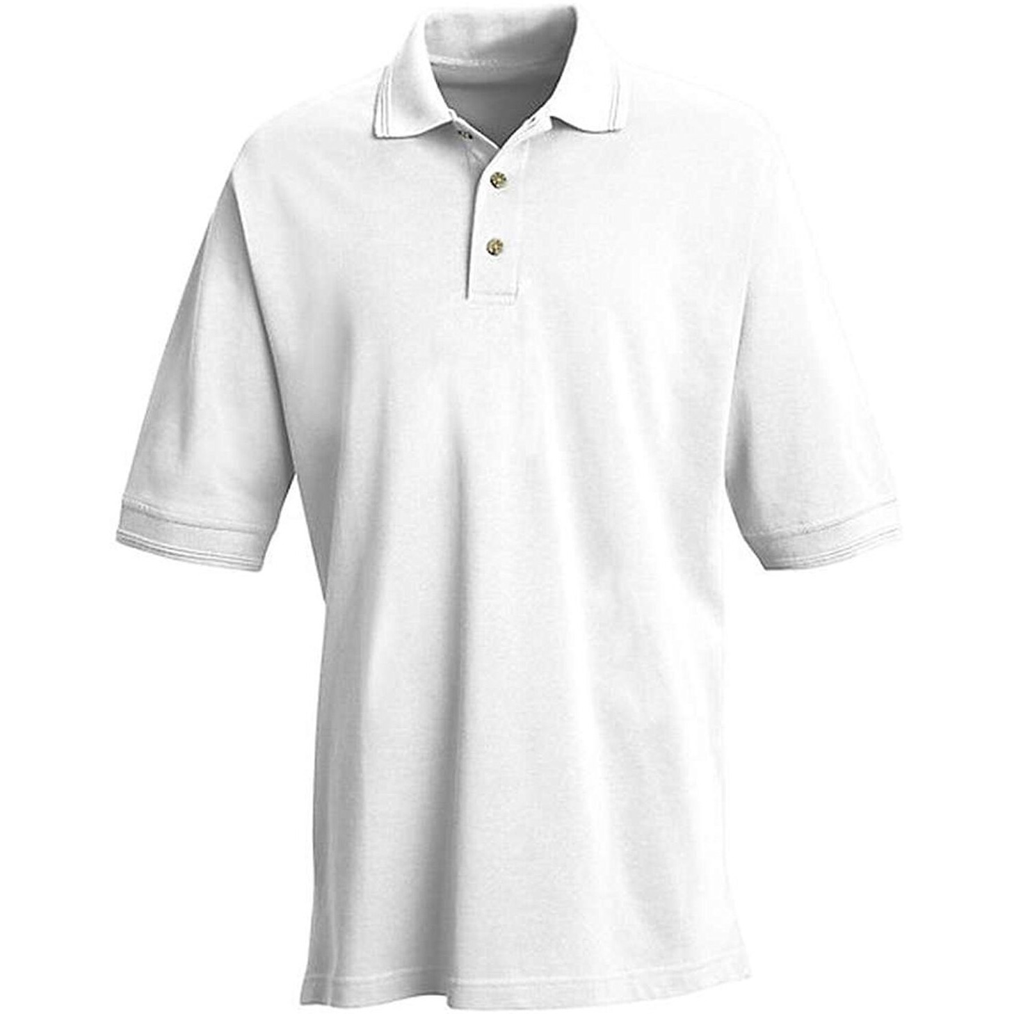 Red Kap Lee Men's Basic Pique Polo, Men, 7701WH, SSS