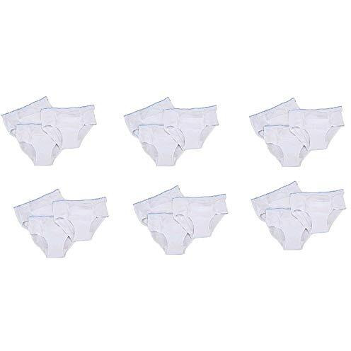 Men's Reusable Incontinence Brief 6oz 3-Pack - Size -Large 38-40 - Pack of 2