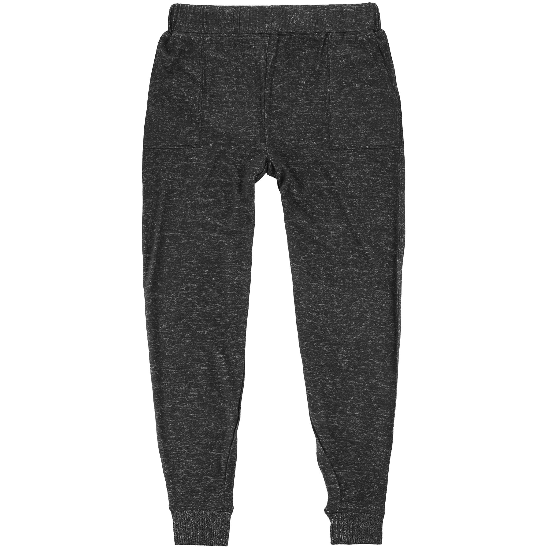 boxercraft Ultra Soft Cuddle Jogger Lounge Pant, Solid Charcoal M