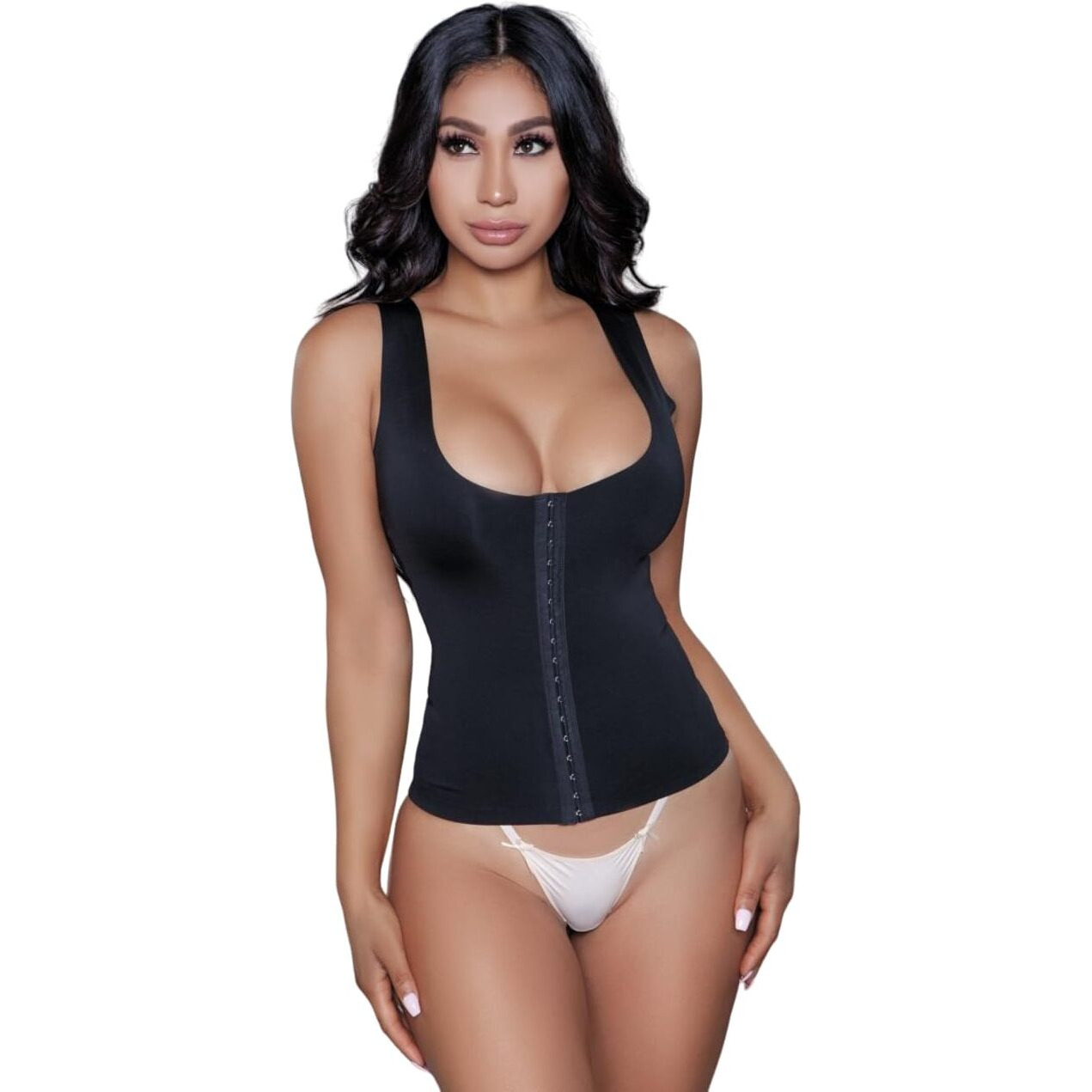 2041 Miraculous Shapewear Top Black