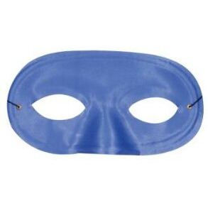 Half Domino Mask Blue