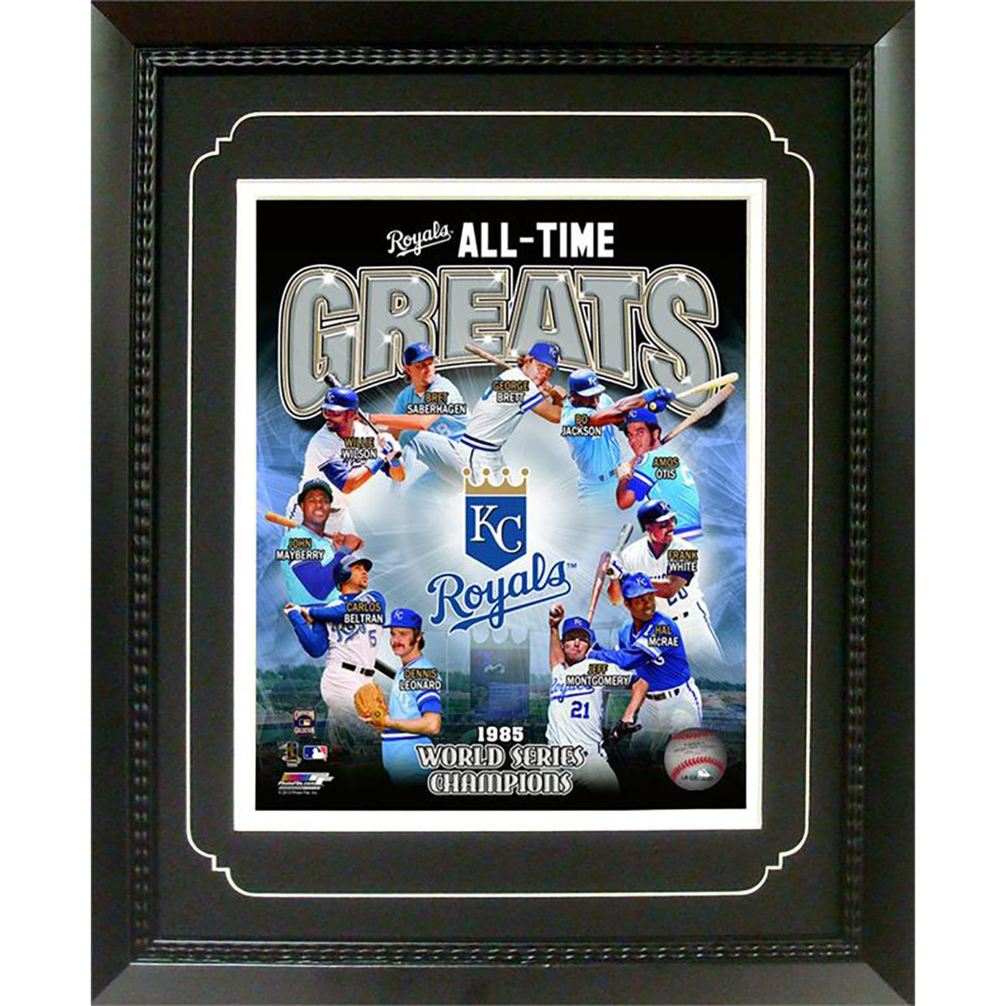 Encore Select 11x14 Deluxe Frame - Kansas City Royals Greats