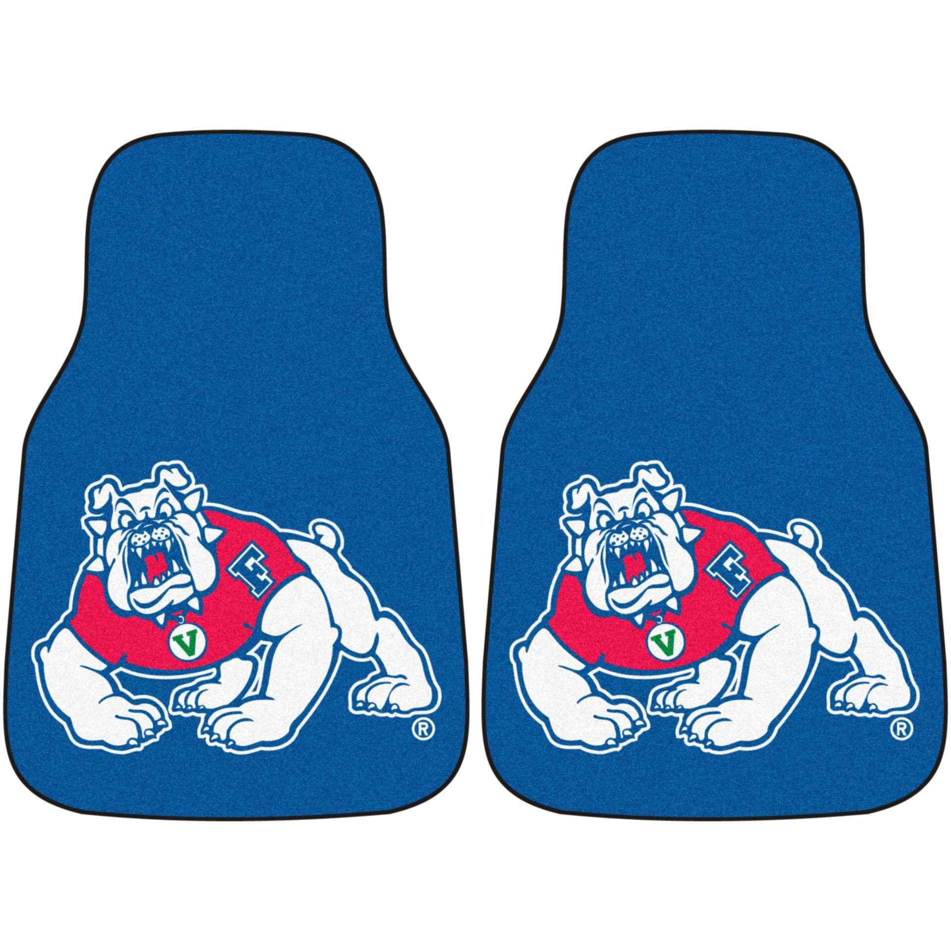 Fresno State 2 Piece Front Car Mats