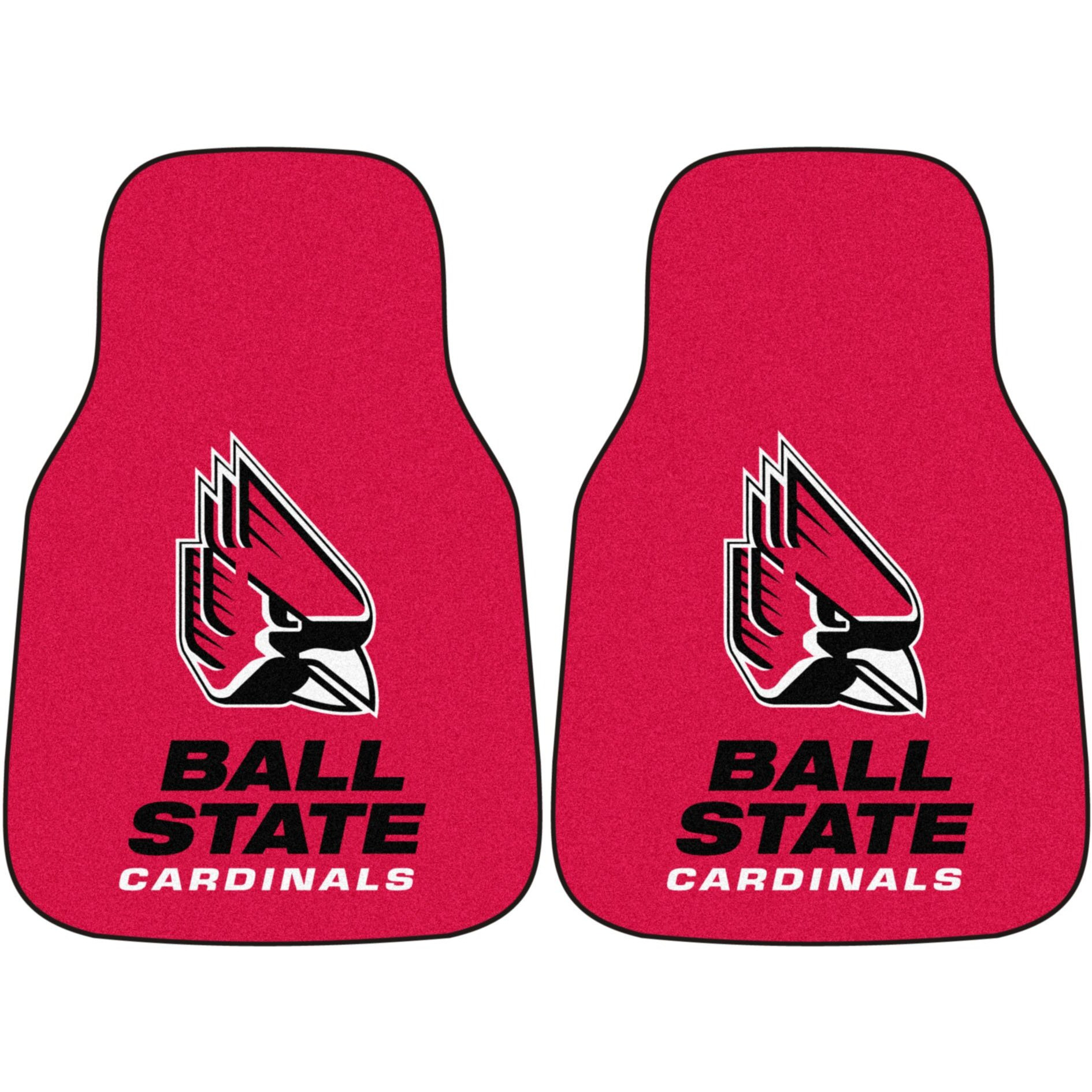 Ball State University 2 Piece Front Car Mats