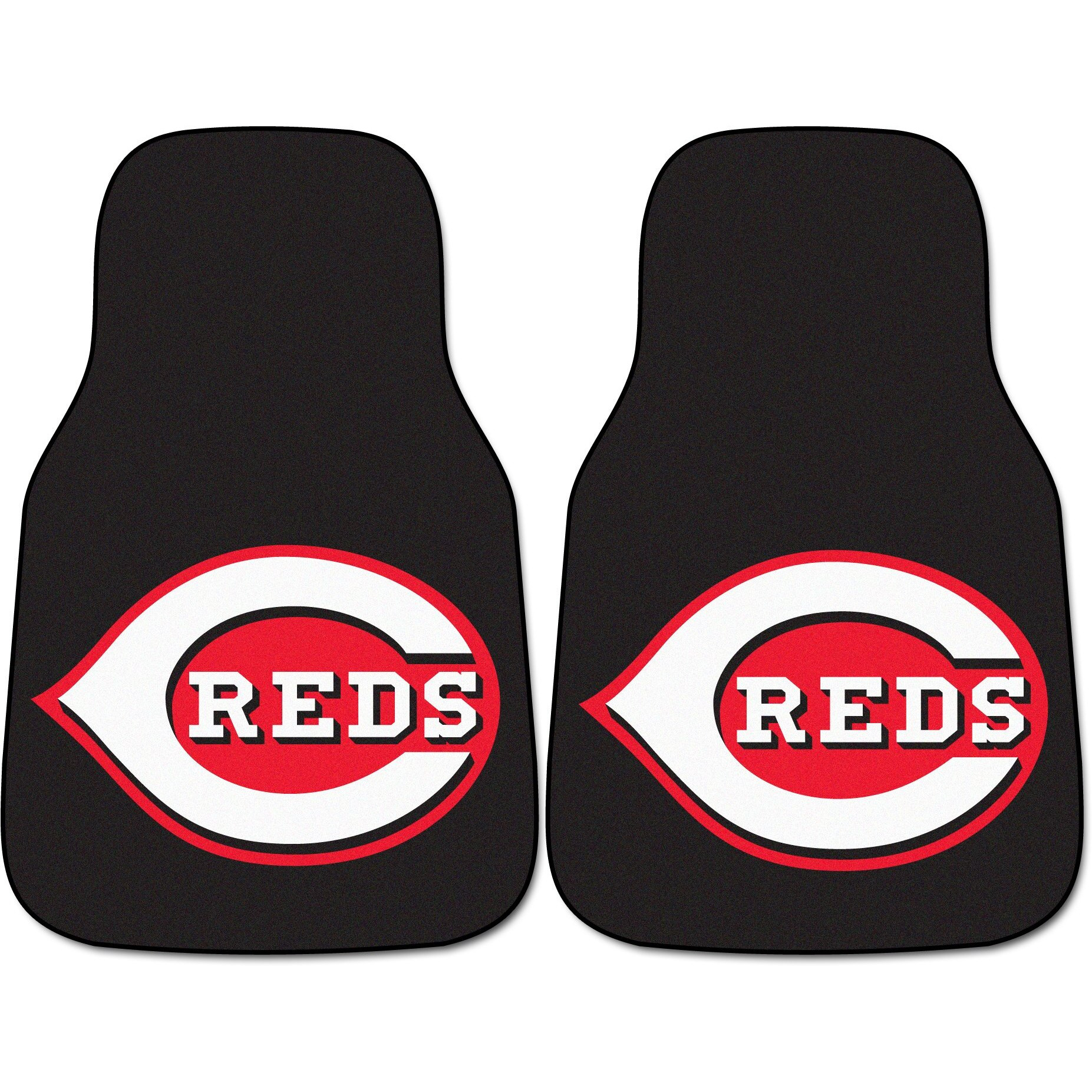 MLB - Cincinnati Reds 2 Piece Front Car Mats