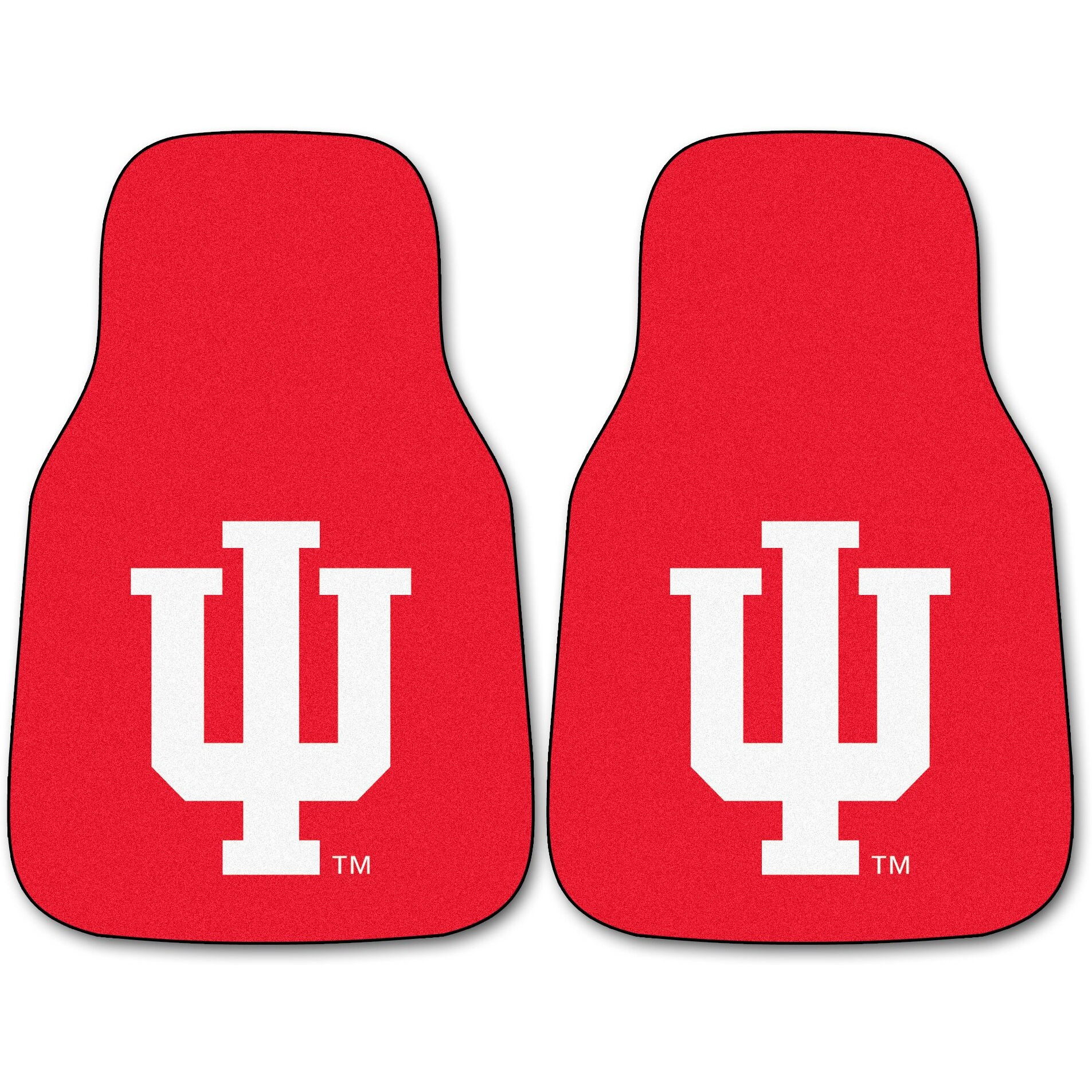 Fanmats Indiana Hoosiers Carpeted Car Mats