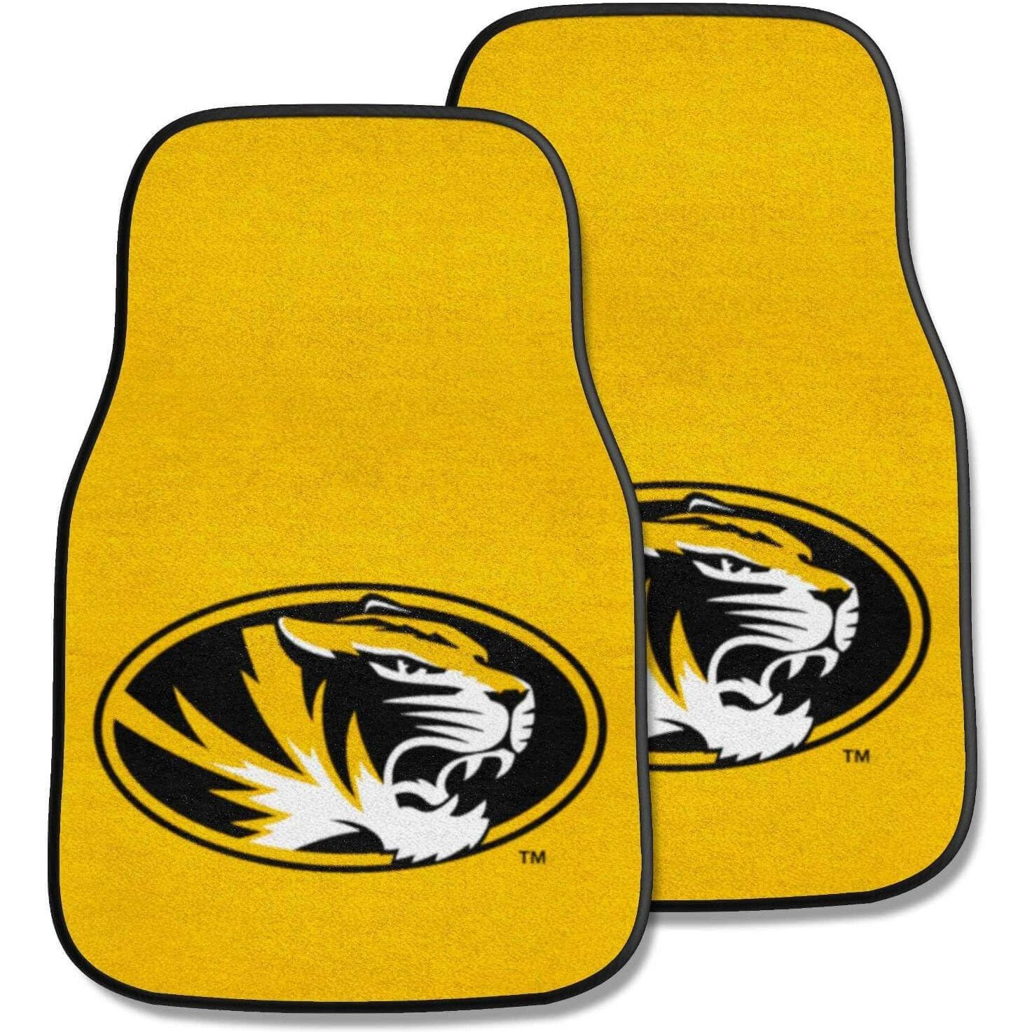 Front Car Mats - Set of 2 - University of Missouri