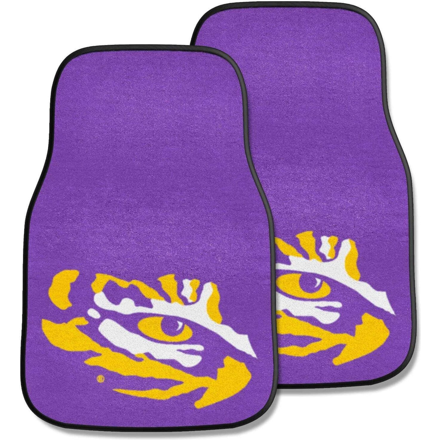 Fanmats LSU Tigers Carpeted Car Mats