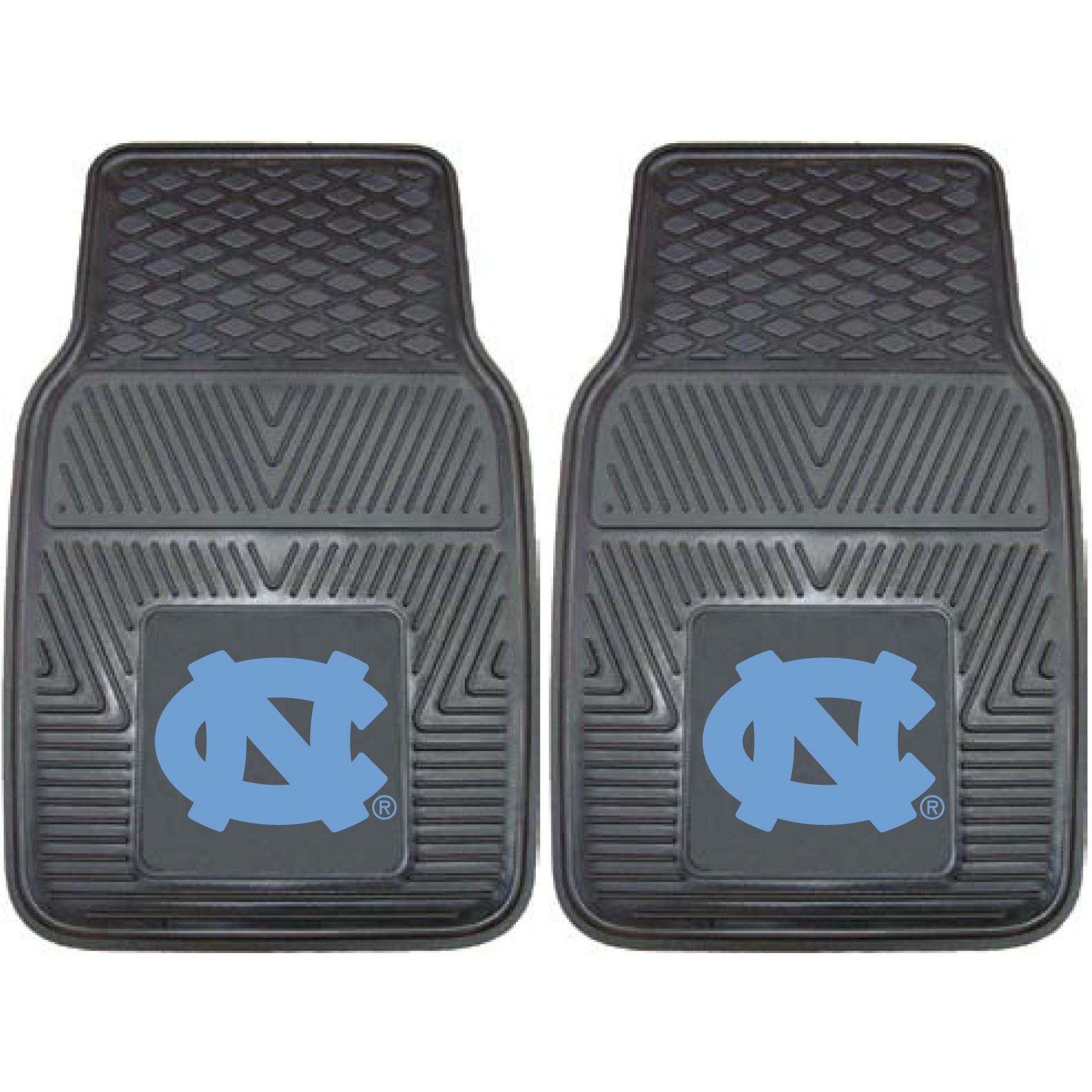 UNC University of North Carolina - Chapel Hill Heavy Duty 2-Piece Vinyl Car Mats