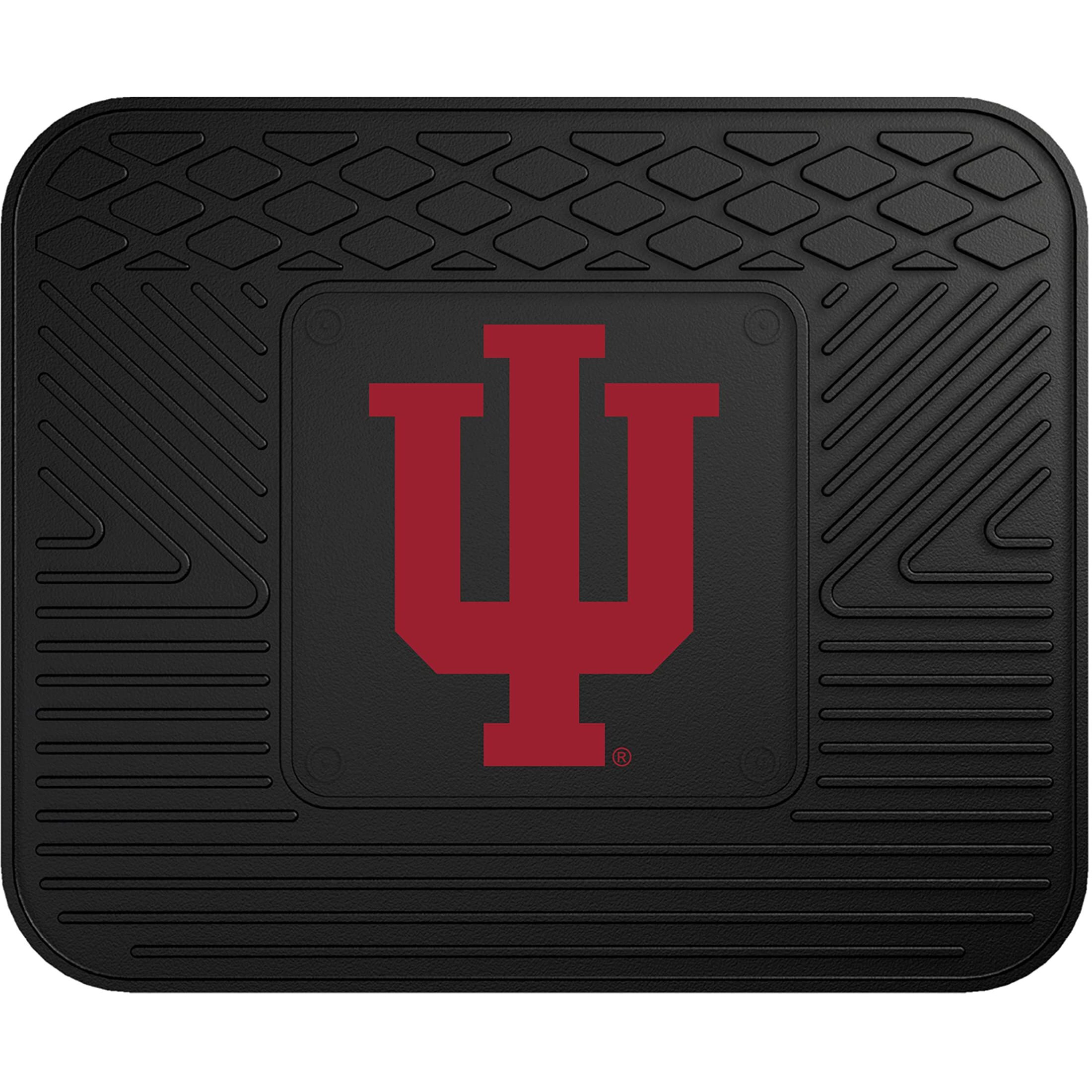 Fan Mats 10061 IU - Indiana University Hoosiers 14  x 17  Vinyl Utility Mat (1 each)