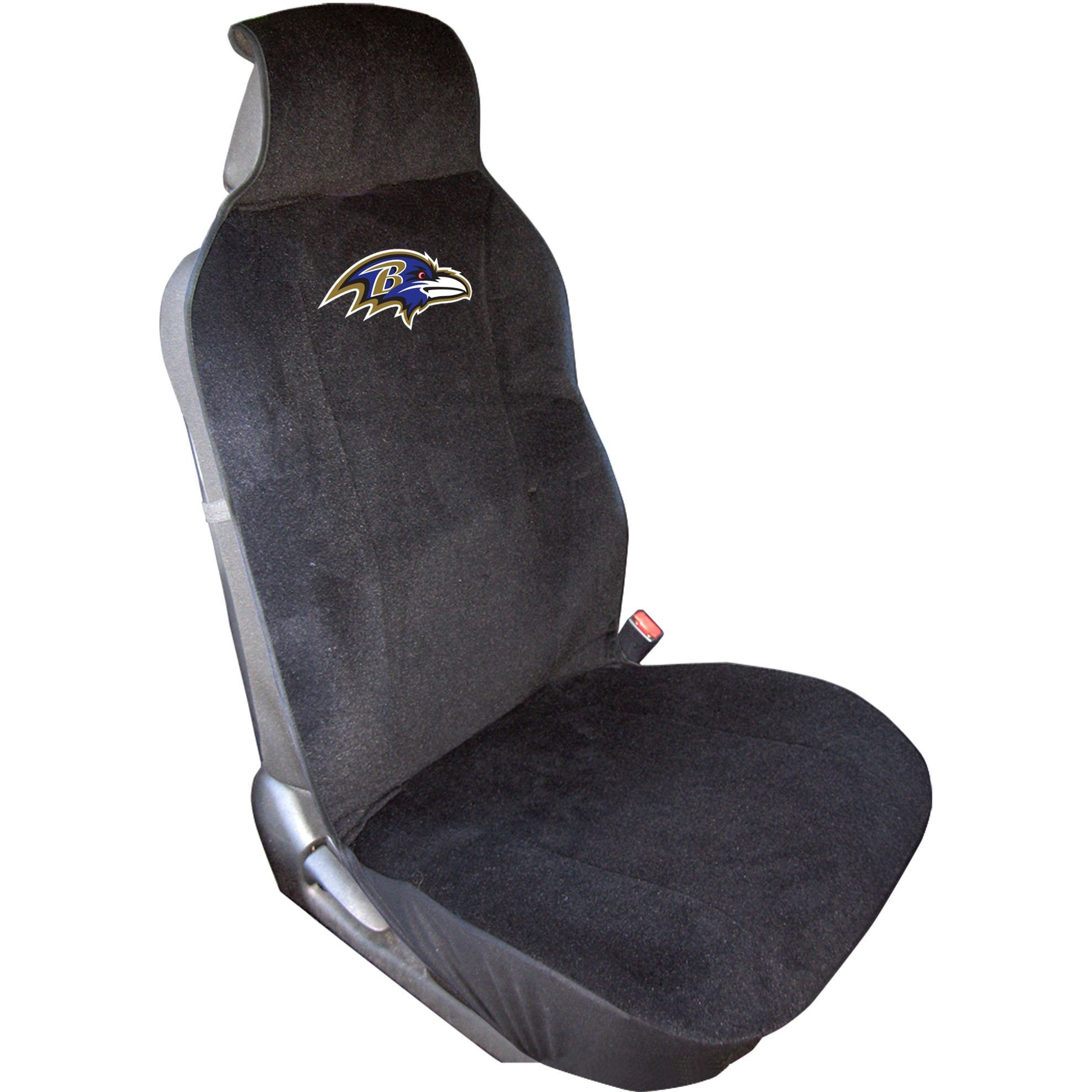 Fremont Die NFL Baltimore Ravens Car Seat Cover, Standard, Black/Team Colors