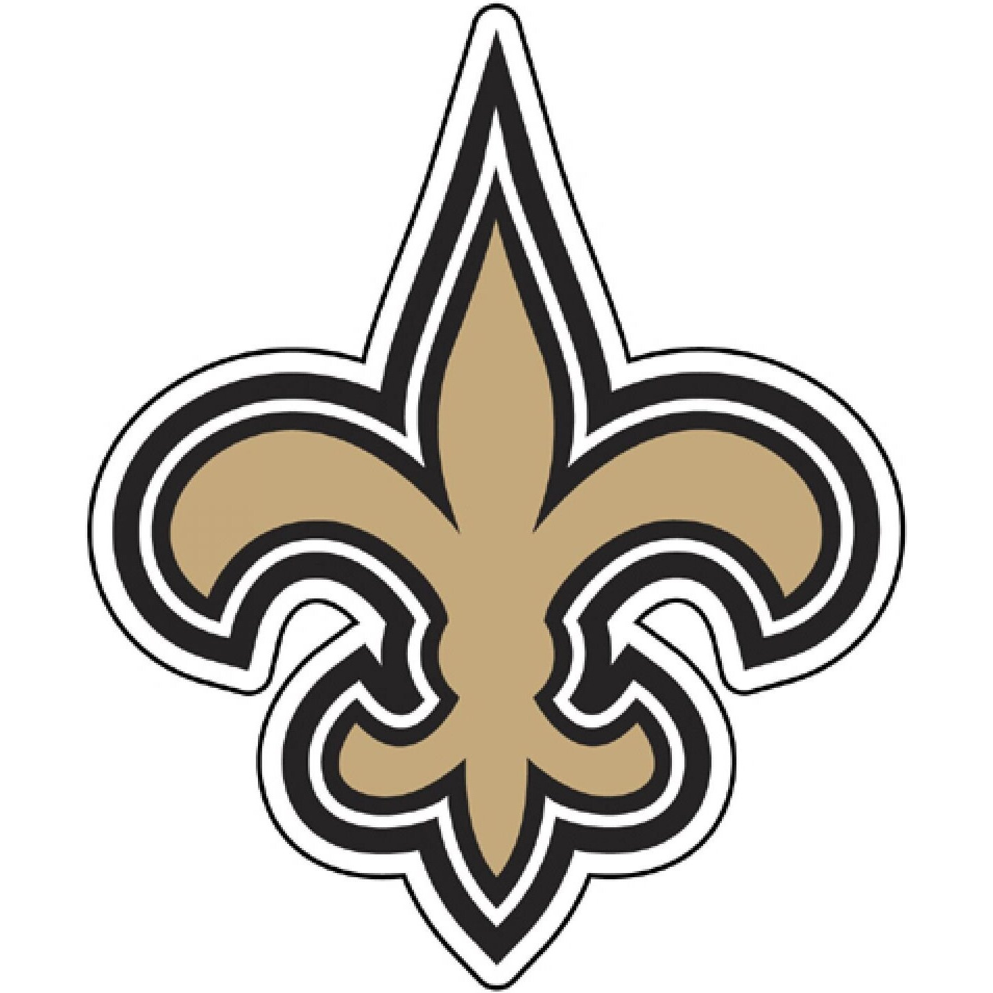 Fremont Die NFL Ne Orleans Saints Windo Film, Large 12 , Team Colors