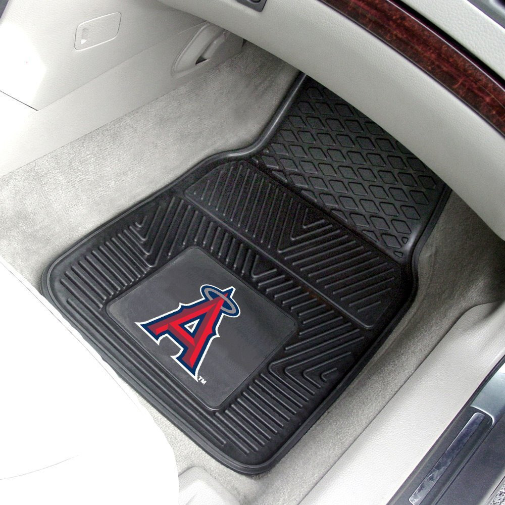 MLB - Los Angeles Angels Heavy Duty Car Mat Set - 2 Pieces