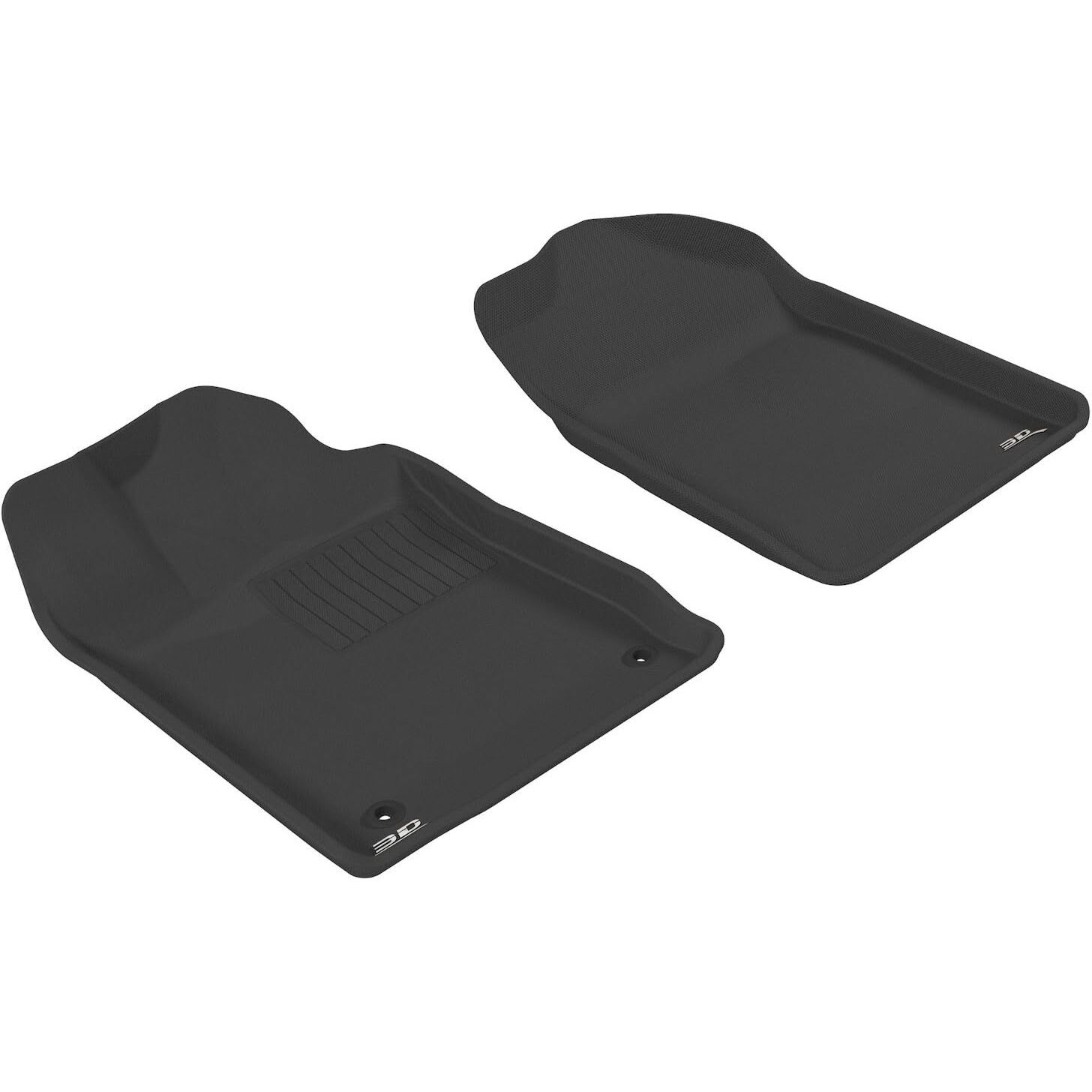 3D MAXpider Custom Fit Kagu Floor Mat (Black) Compatible with Toyota Avalon 2005-2012 - R1