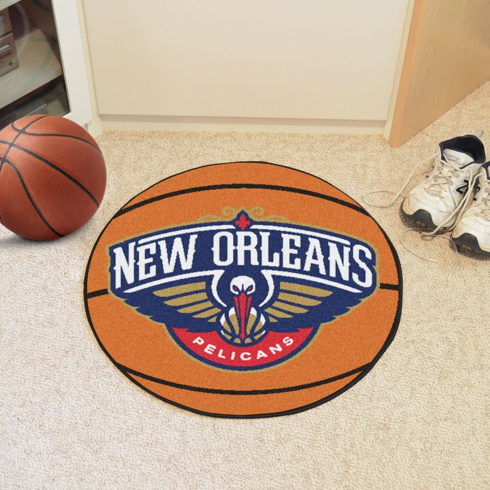 NBA - New Orleans Pelicans Basketball Mat 27  diameter